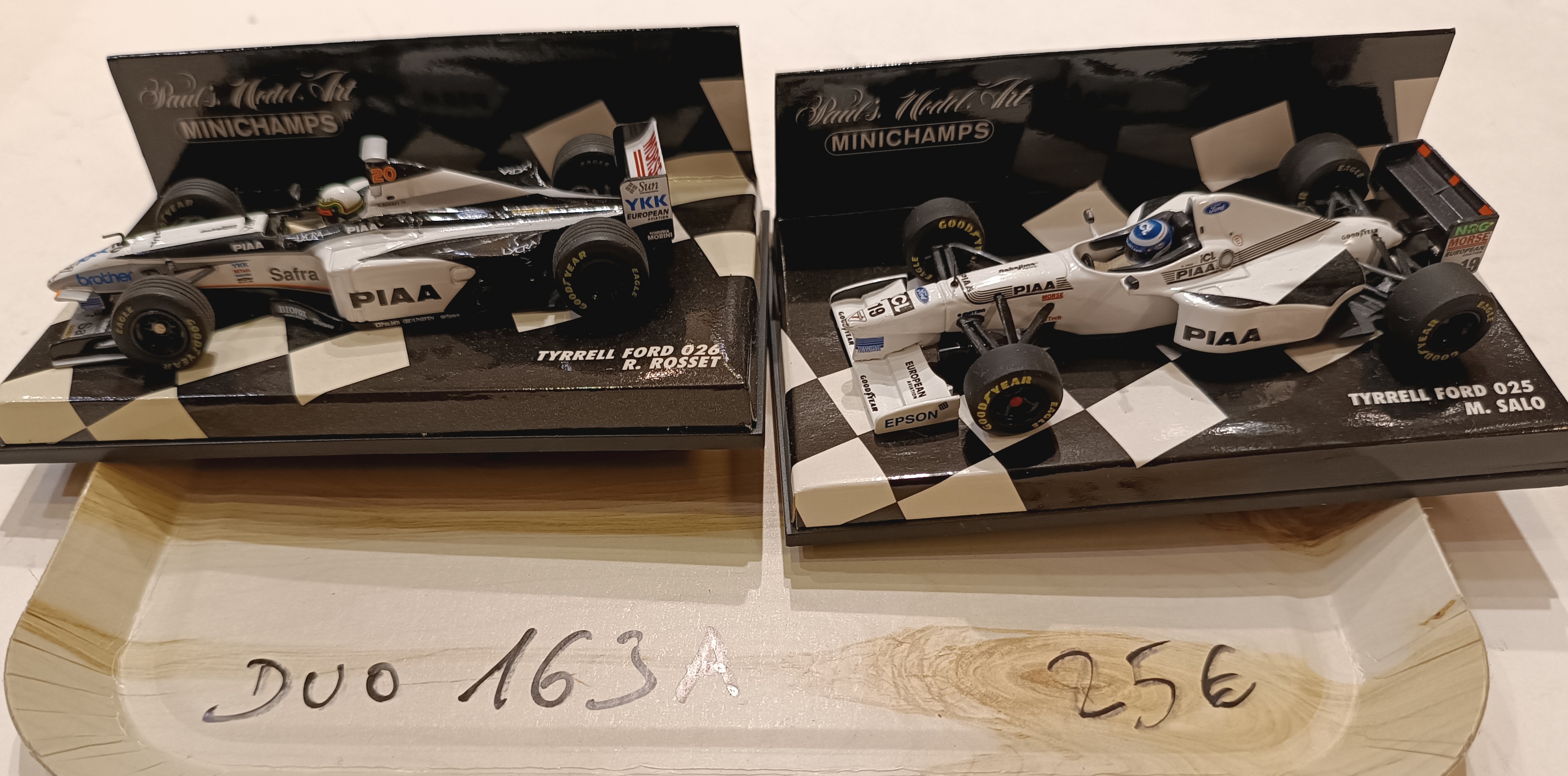 DUO F1 Tyrrell Minichamps 1/43