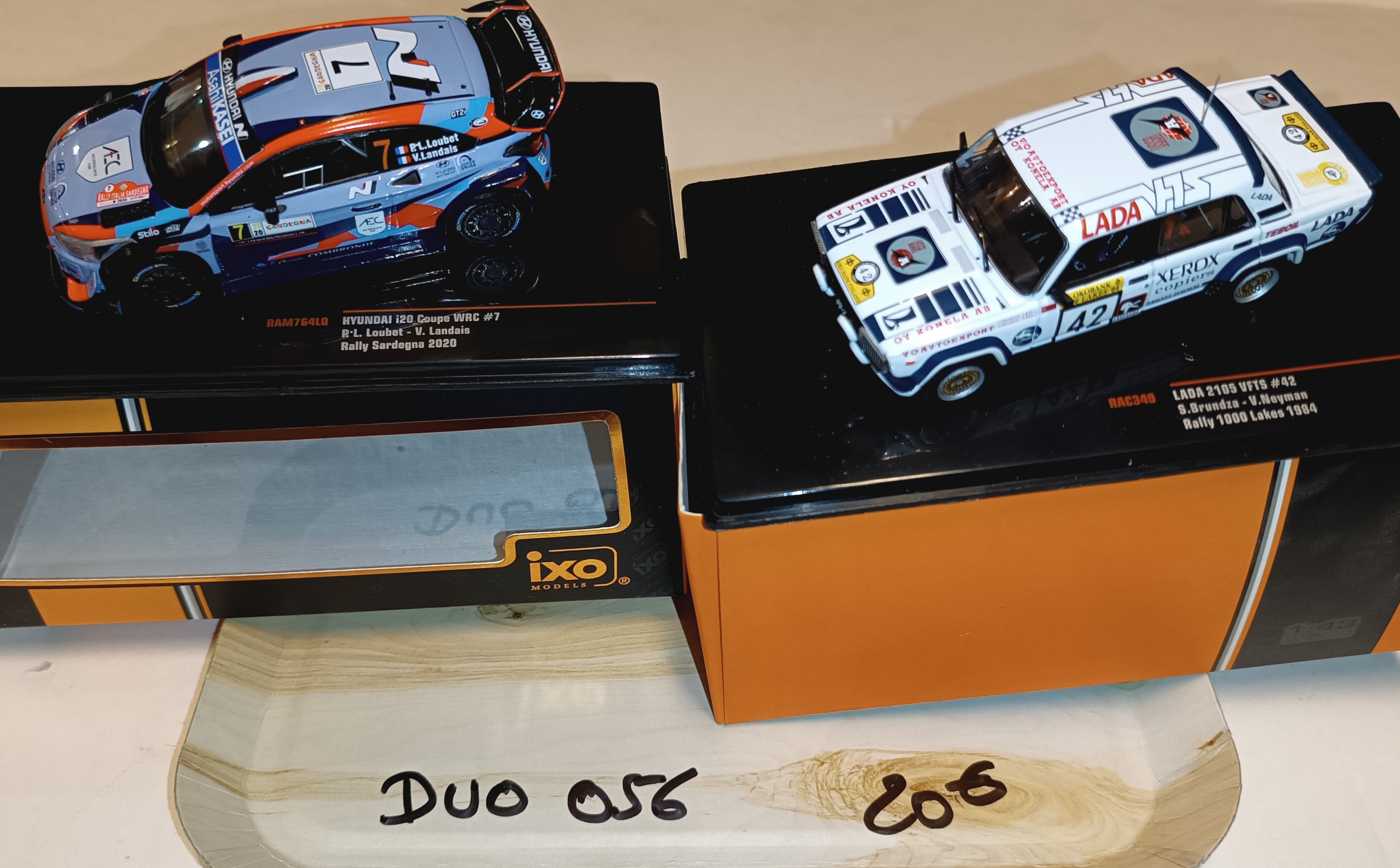 DUO rallye IXO 1/43