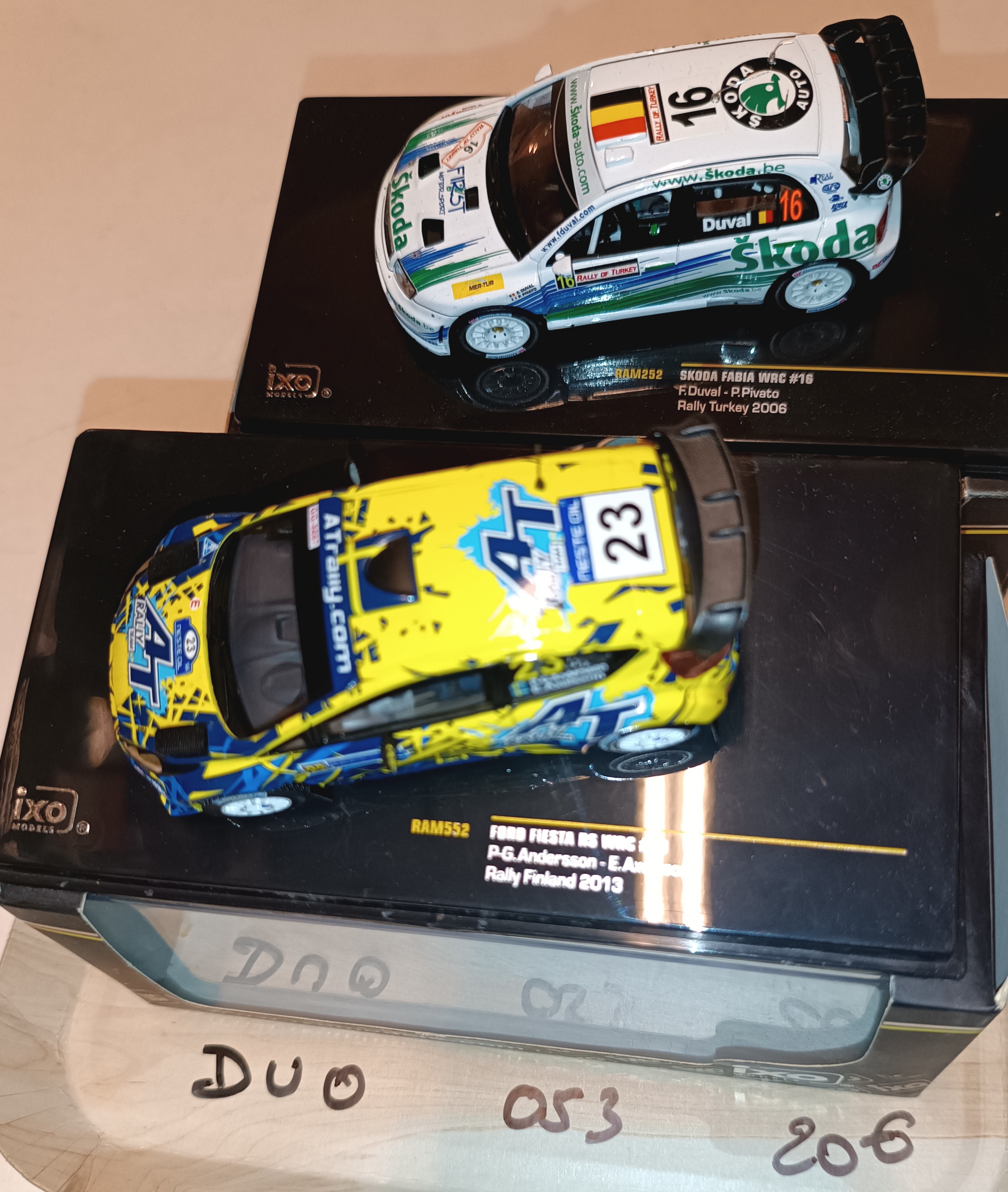 DUO rallye IXO 1/43