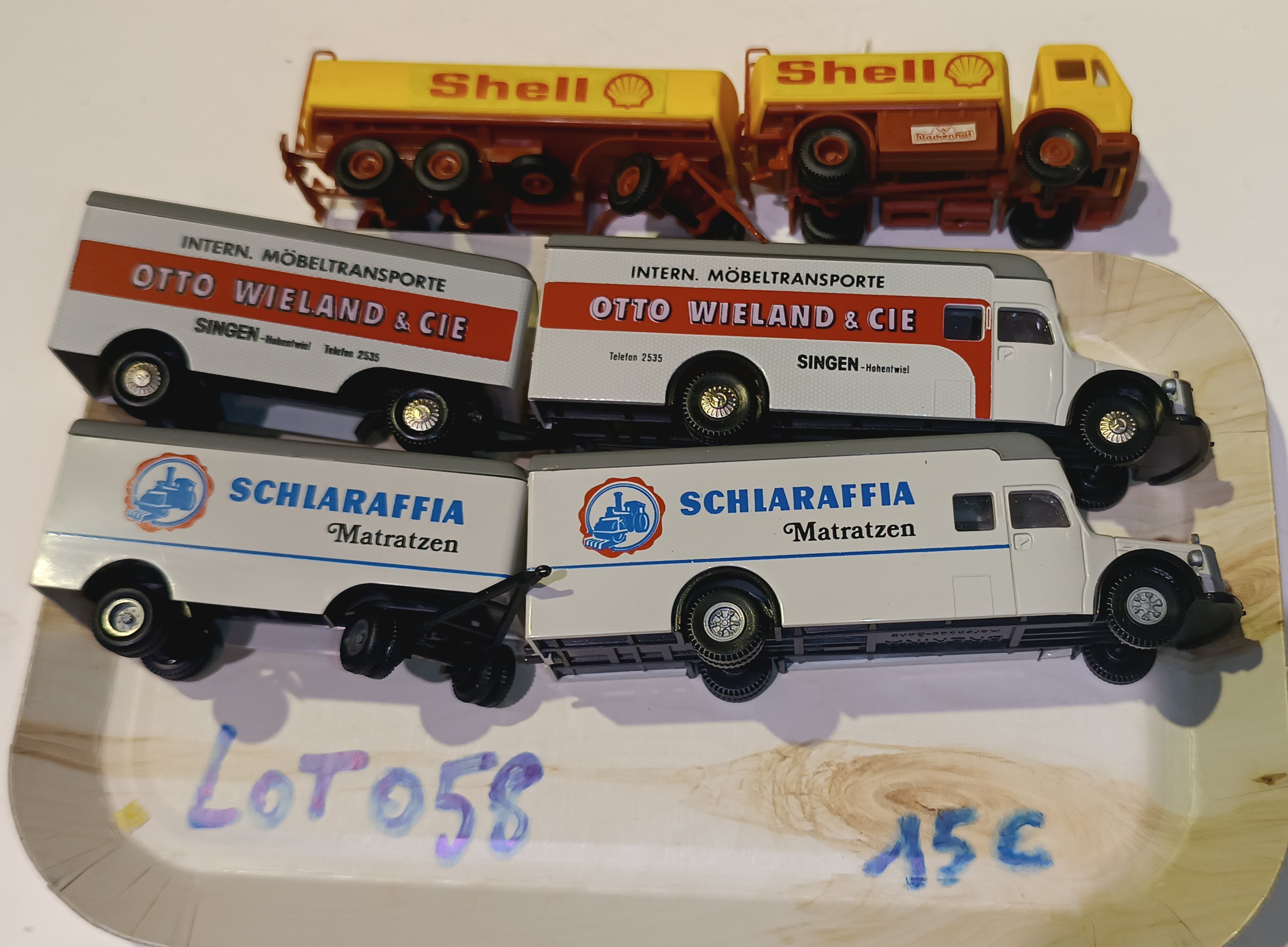 LOT camions 1/87