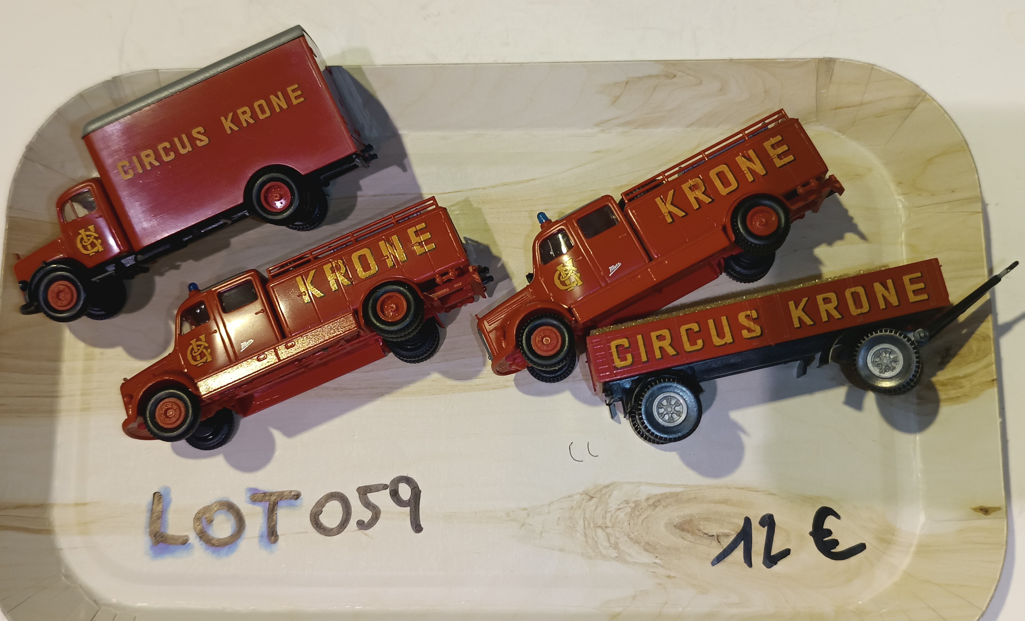 LOT cirque 1/87