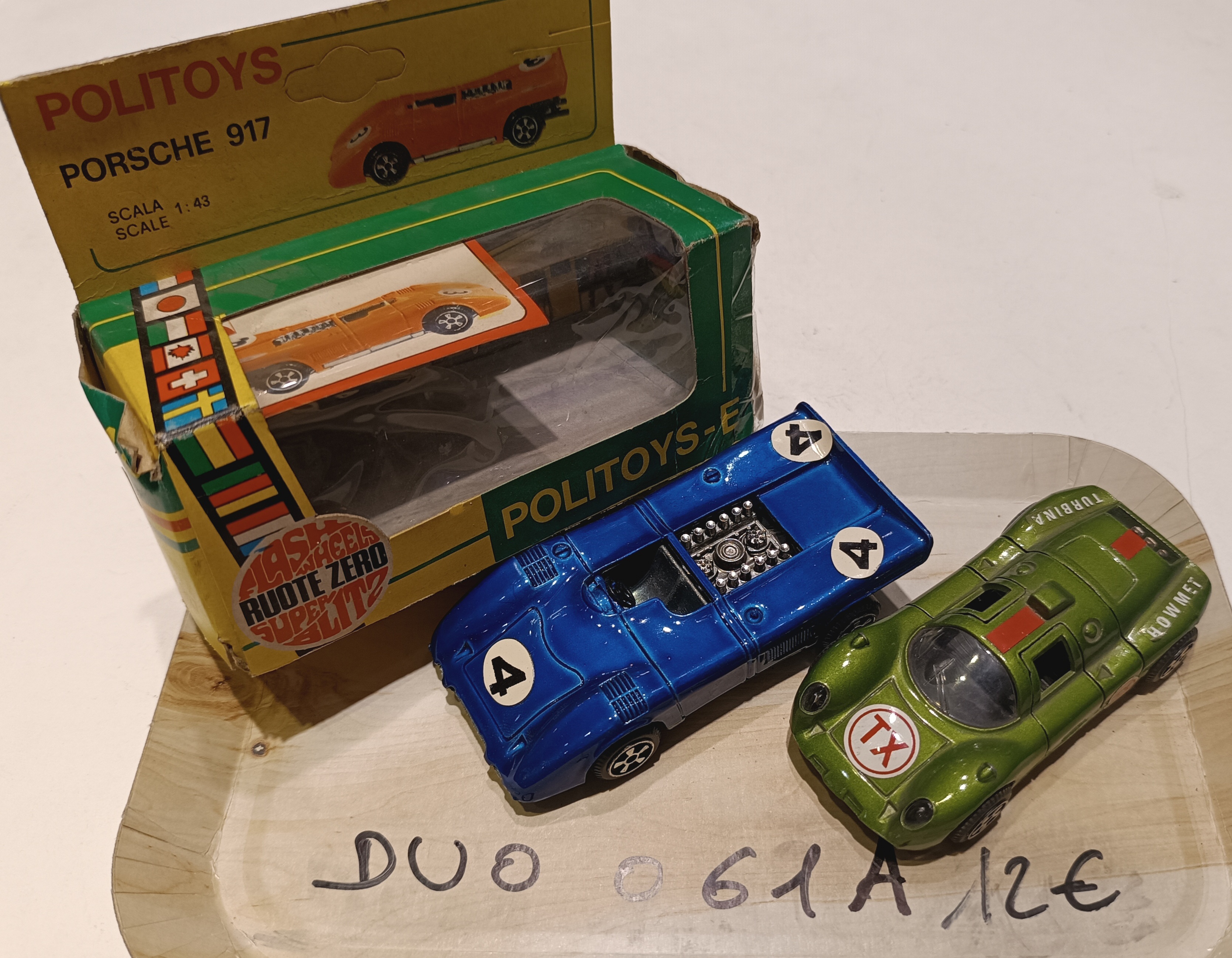 Duo Politoys 1/43