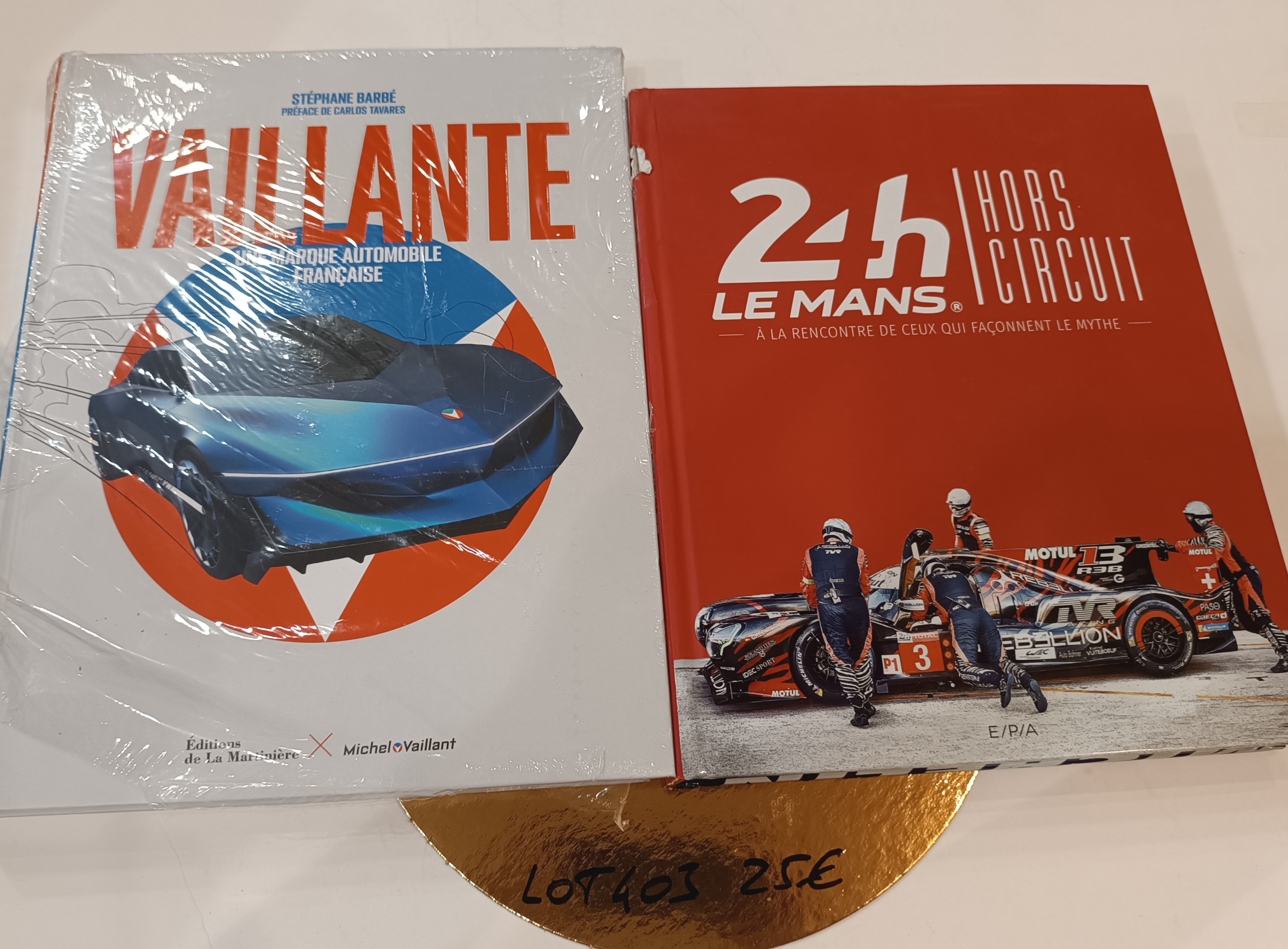 LOT LIVRES. VAILLANTE - LE MANS