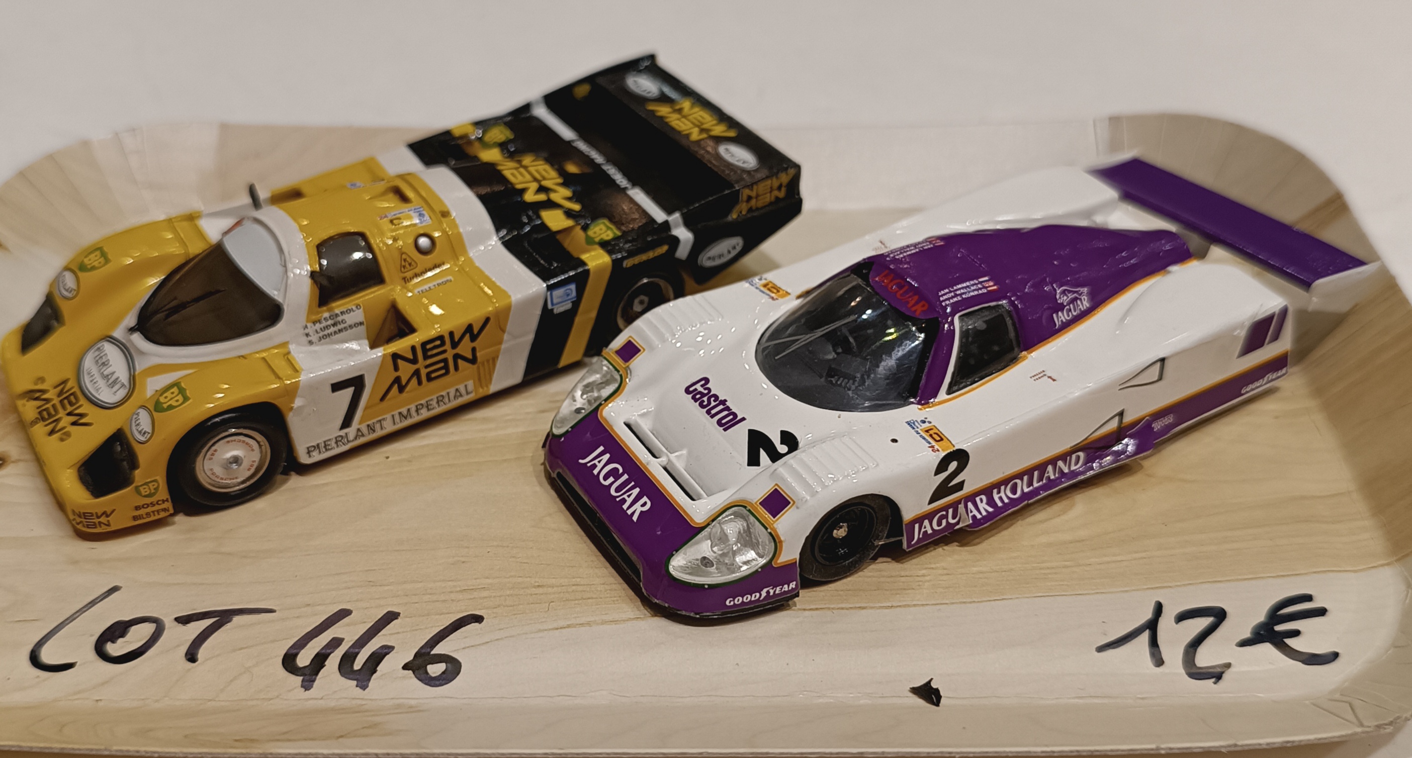 LOT COMPETITION PORSCHE - JAGUAR 1/43