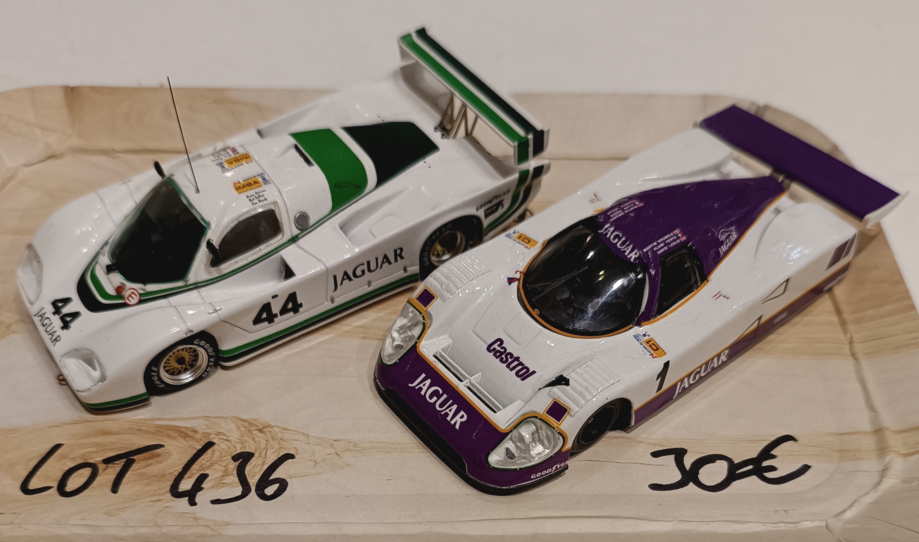 LOT COMPETITION JAGUAR 1/43