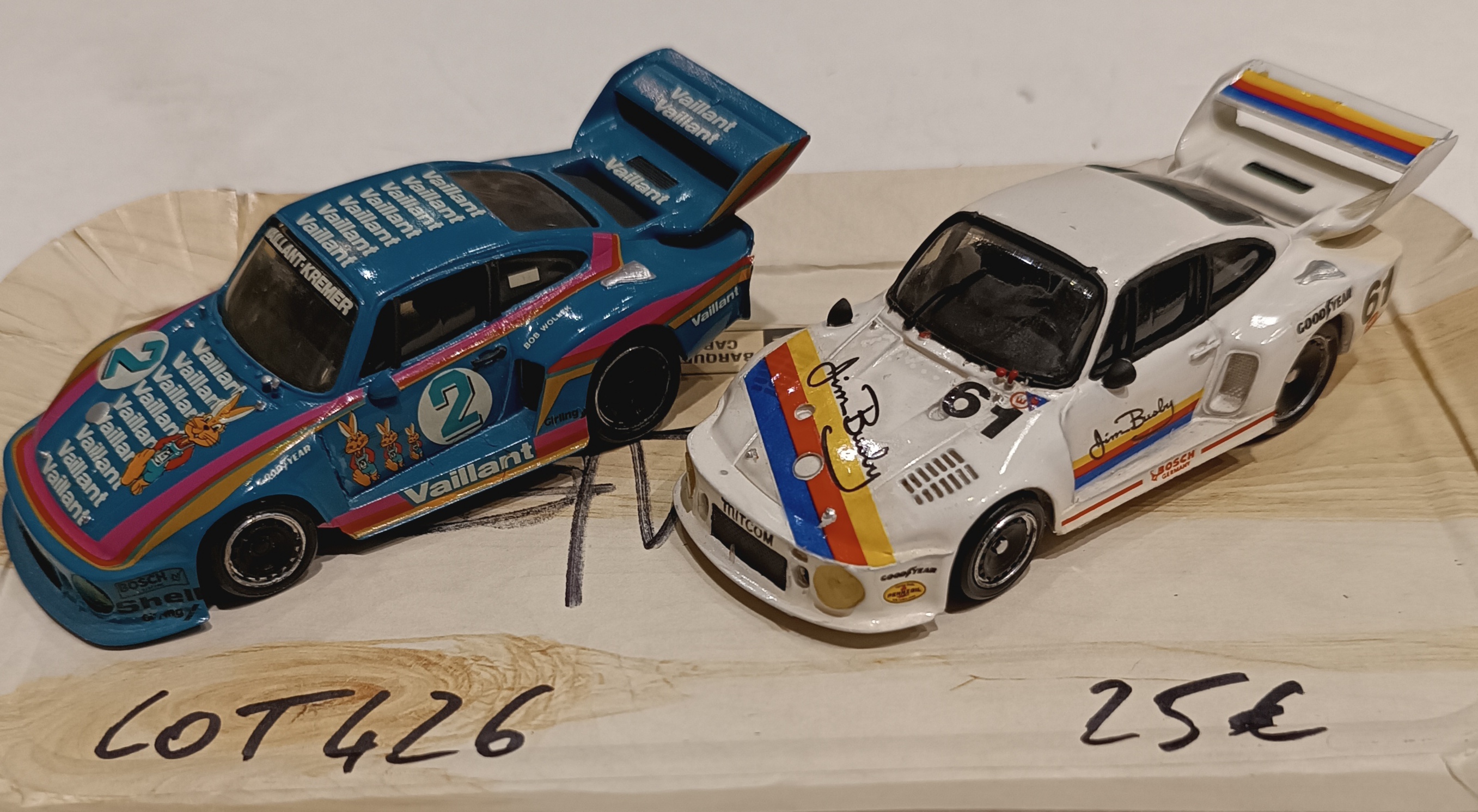 LOT PORSCHE 935 SOLIDO RECORD 1/43