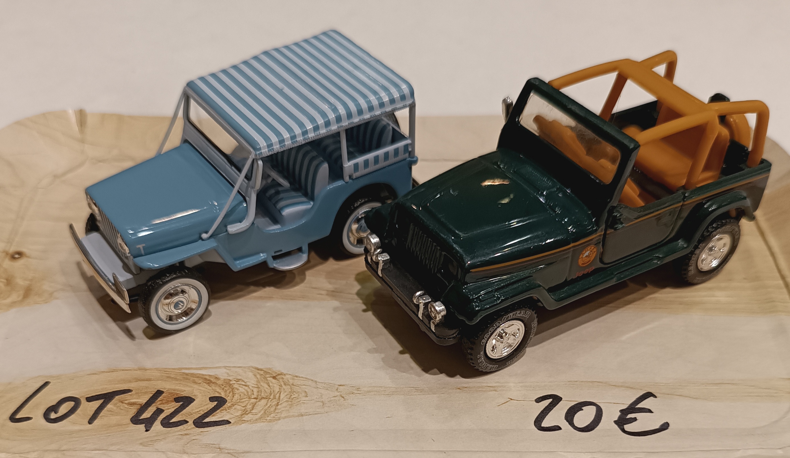 LOT JEEP US 1/43