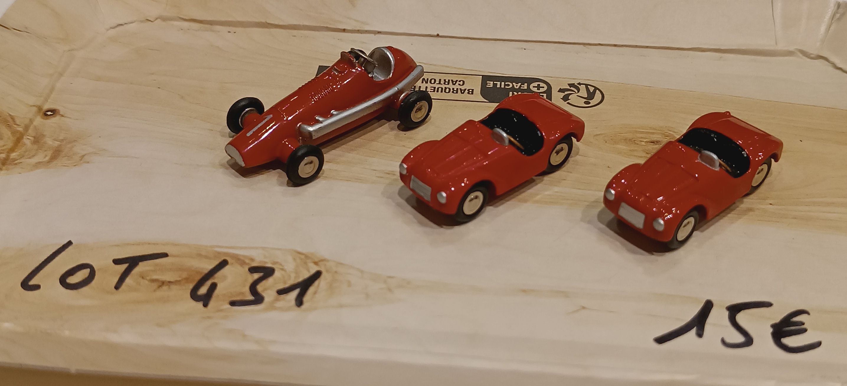 LOT FERRARI SCHUCO 1/87