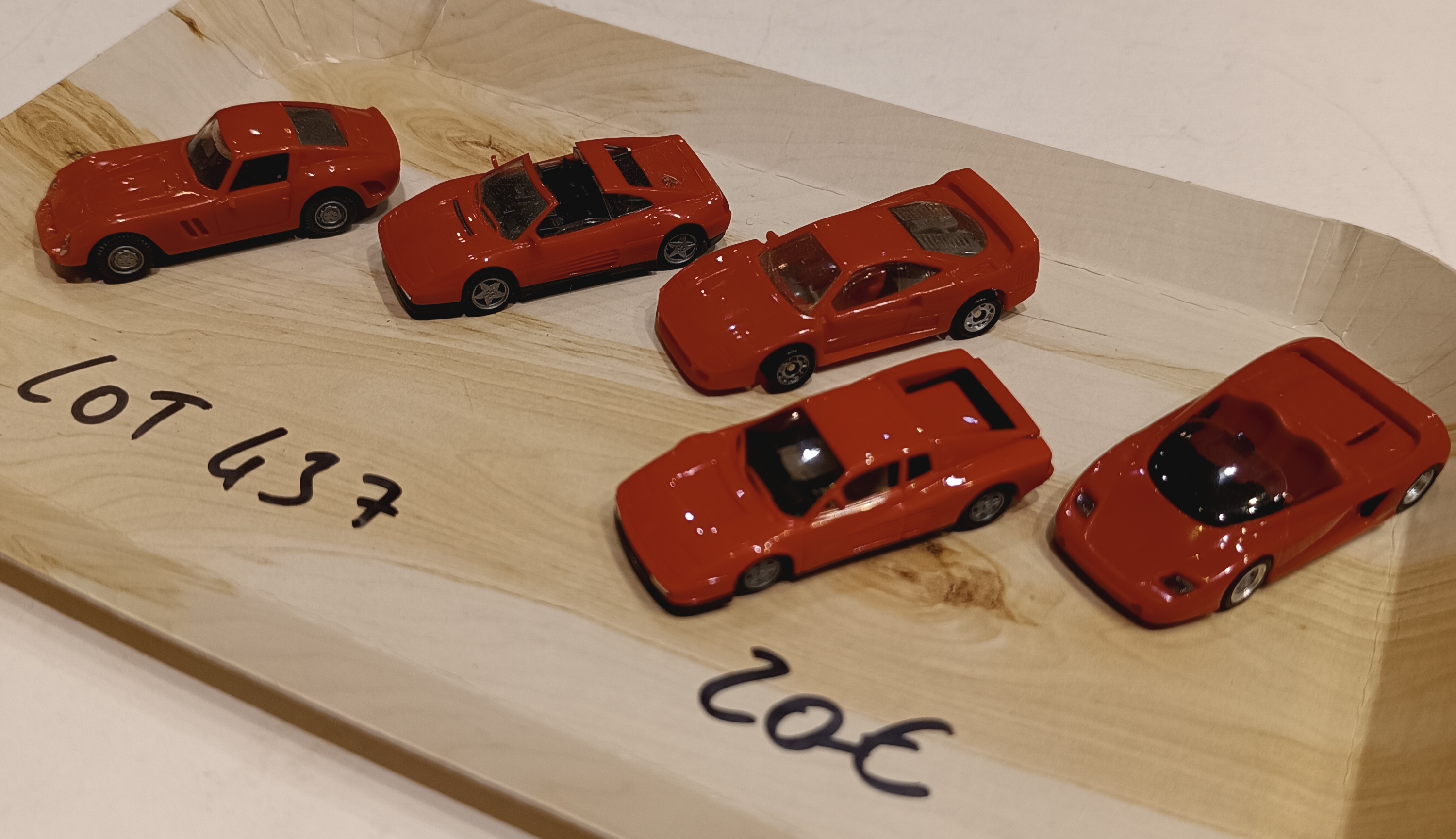 LOT FERRARI 1/87