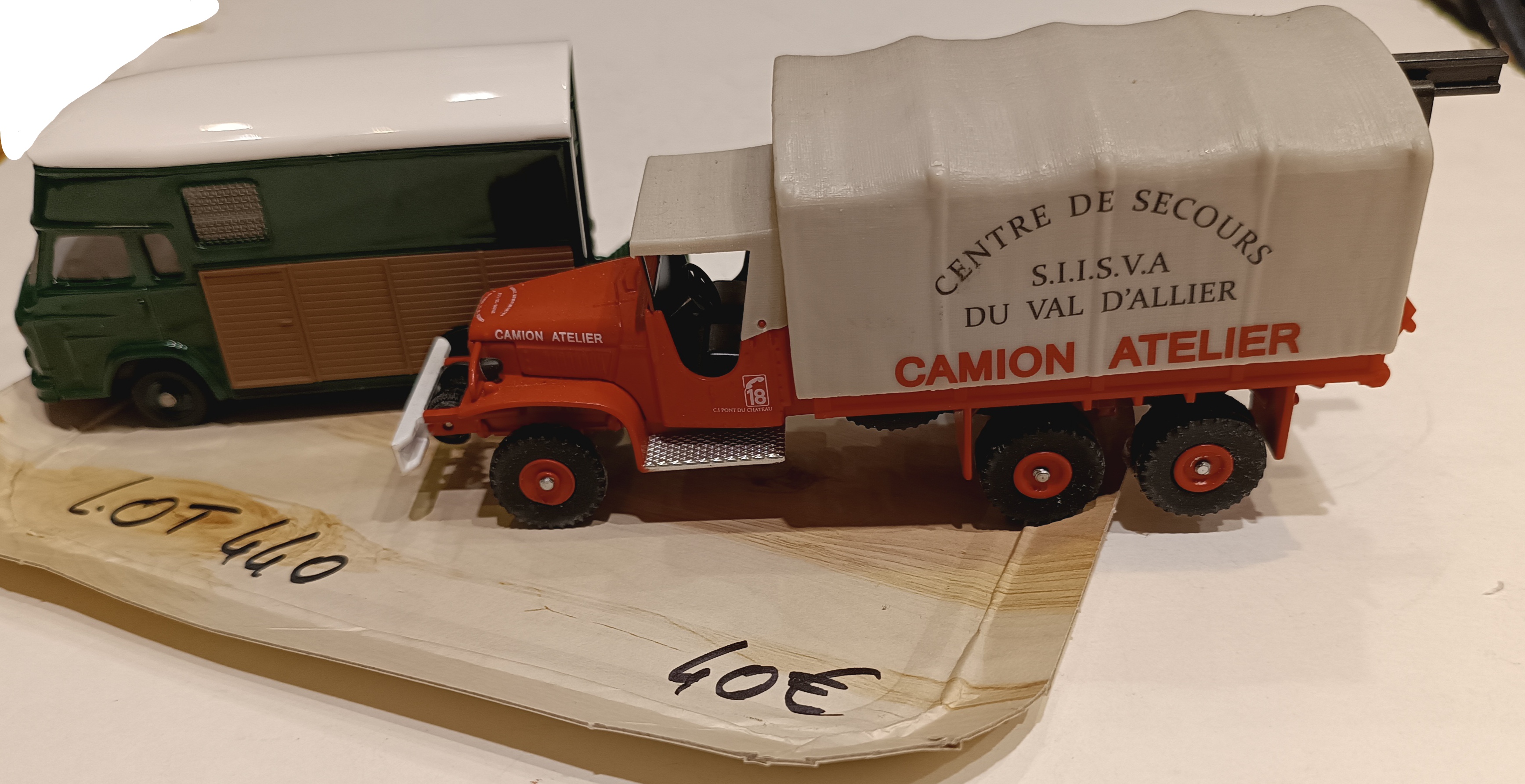 LOT CAMIONS CIJ 1/43