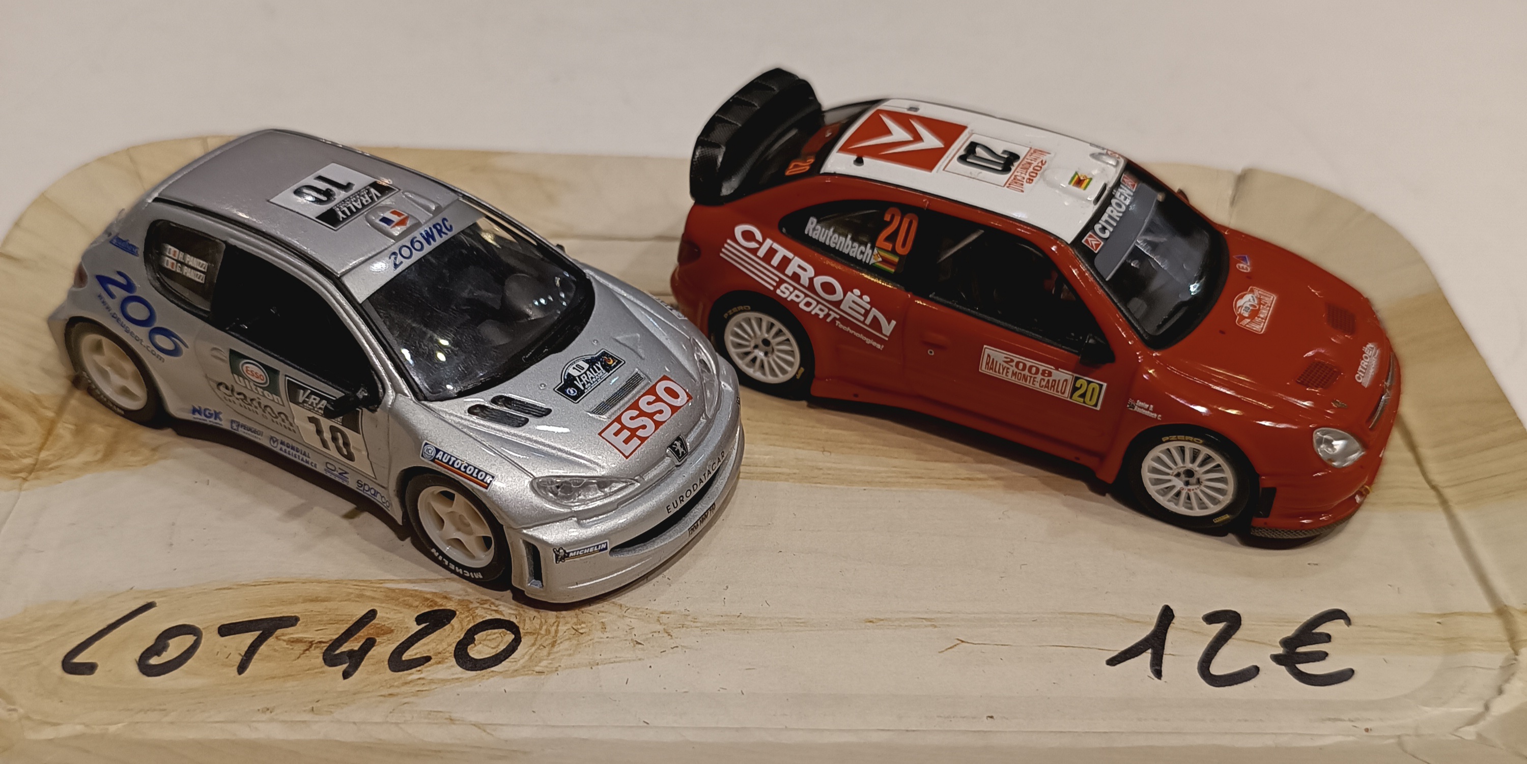 LOT RALLYE 1/43