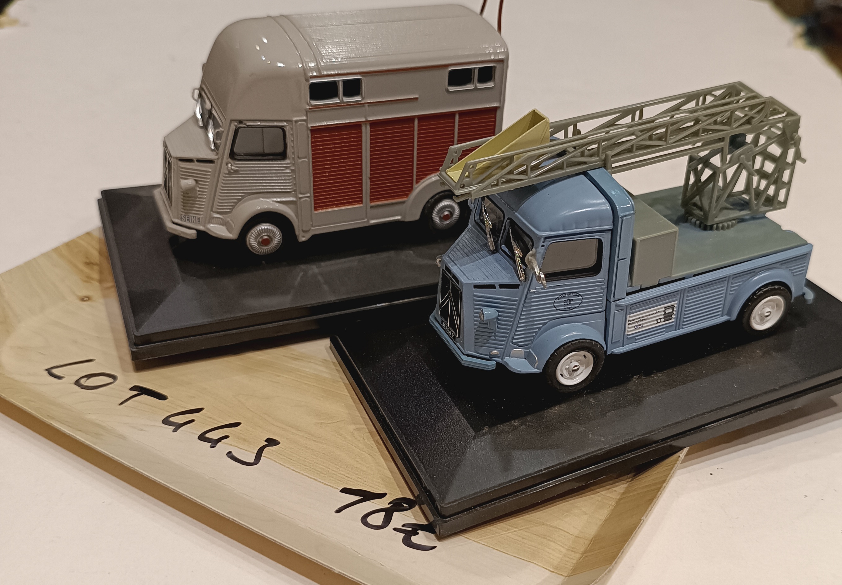 LOT CAMIONS CITROEN 1/43