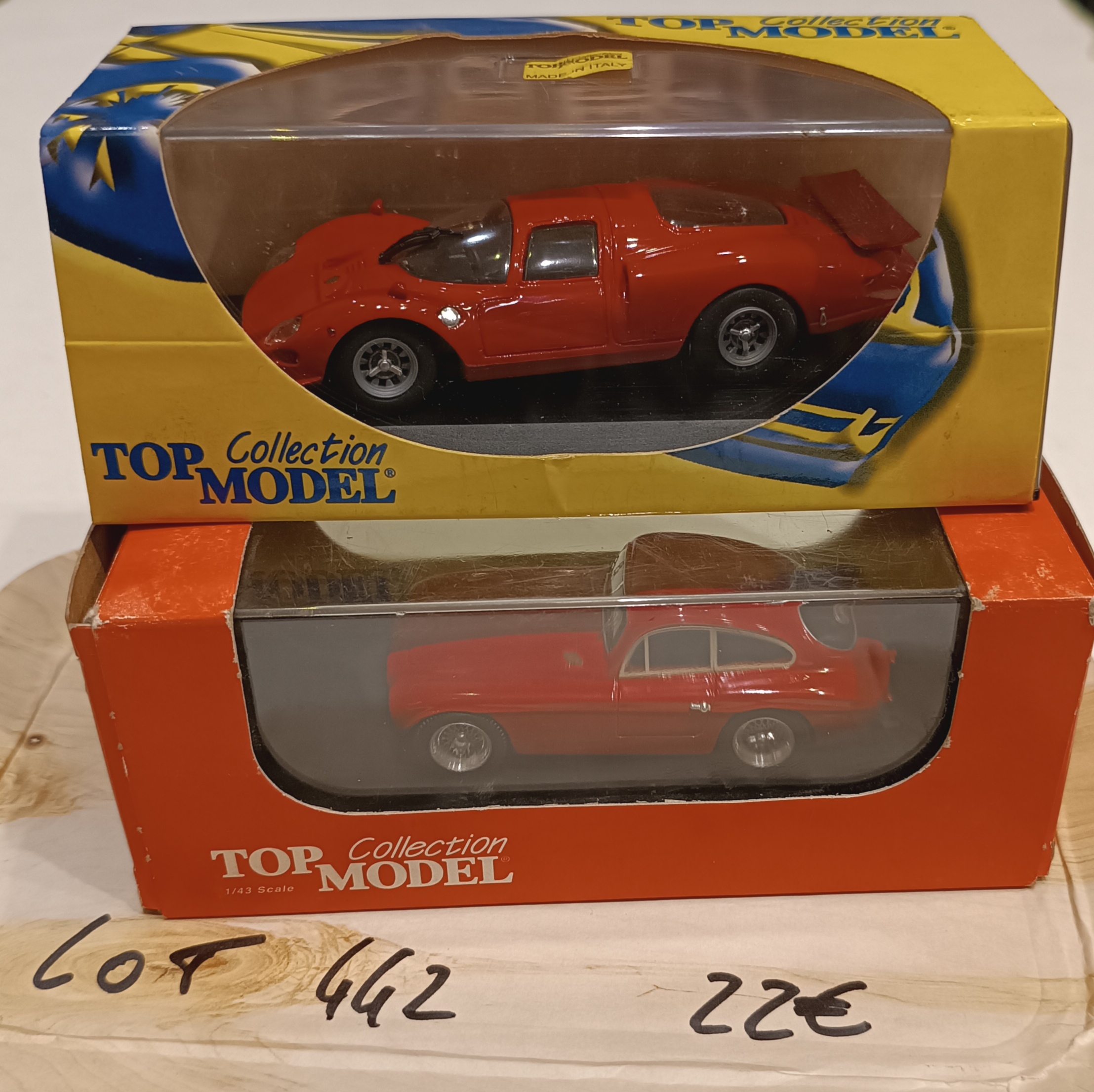 LOT TOP MODEL 1/43