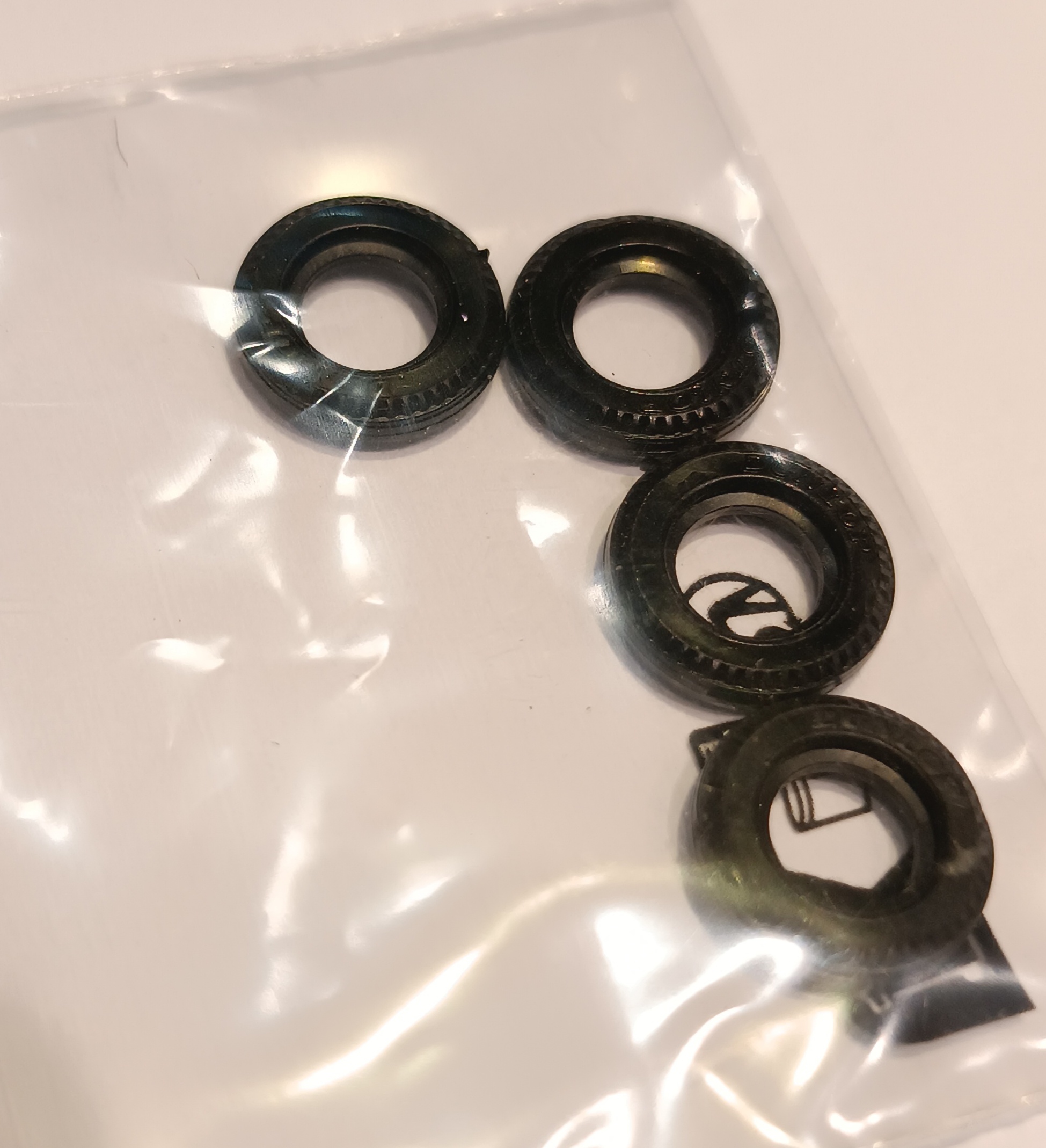 Pneus Dunlop Taille 2 (x4) Dinky toys
