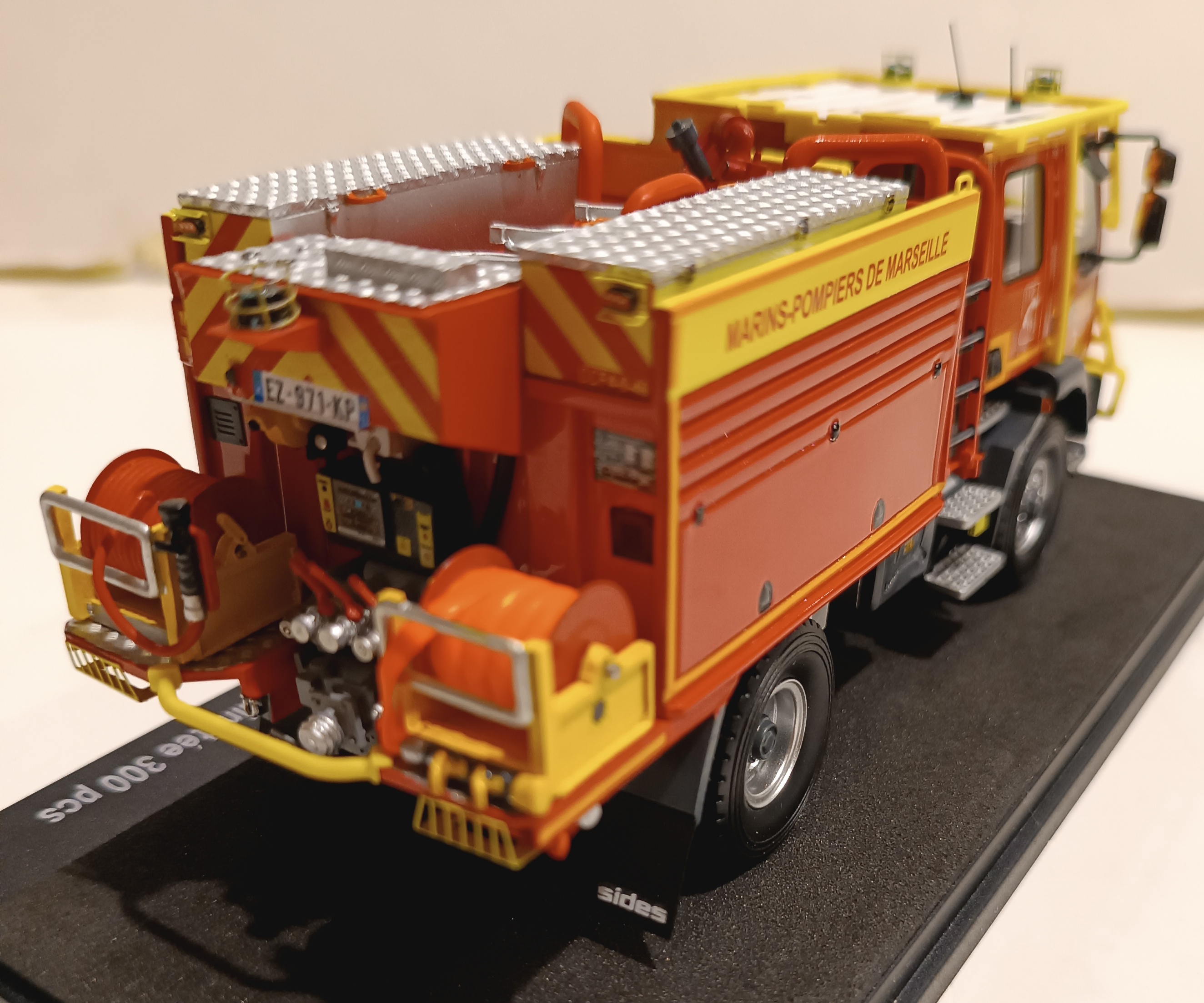 RENAULT D14 SIDES CCFM BMPM ALERTE 1/43