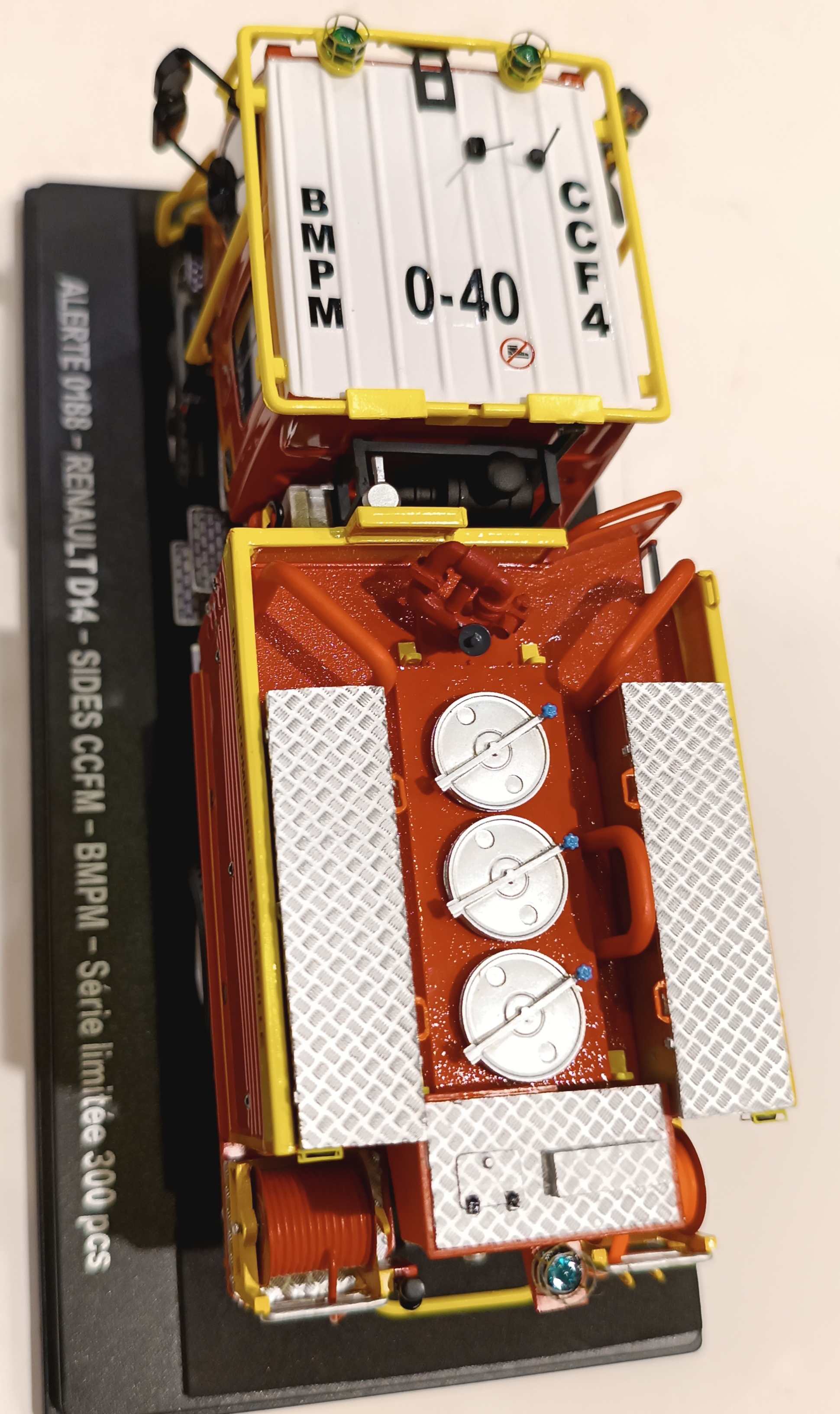 RENAULT D14 SIDES CCFM BMPM ALERTE 1/43