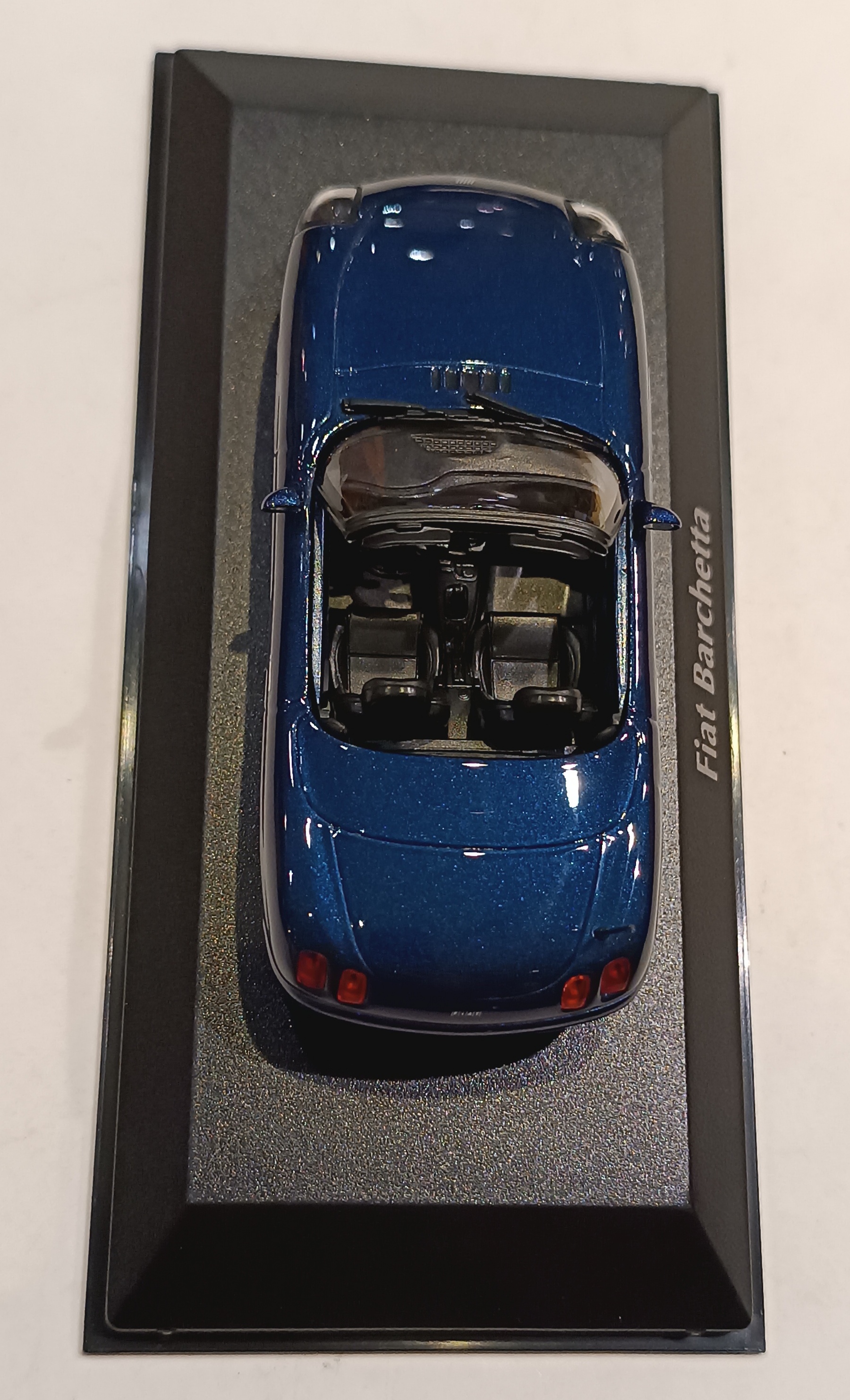 FIAT BARCHETTA 1995 BLUE METALLIC MAXICHAMPS 1/43