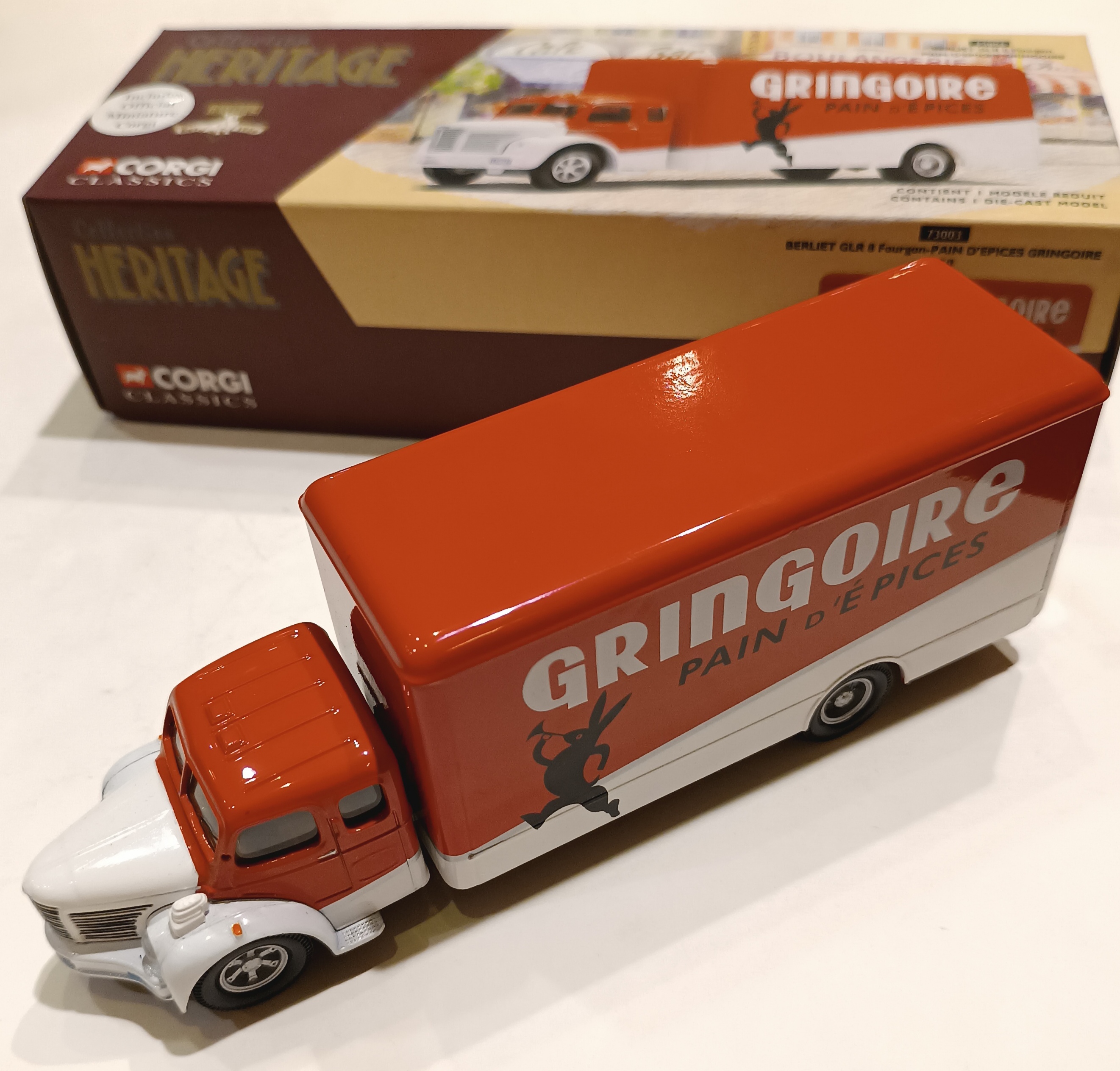 BERLIET GLR 8 FOURGON PAIN D'EPICES GRINGOIRE CORGI 1/50