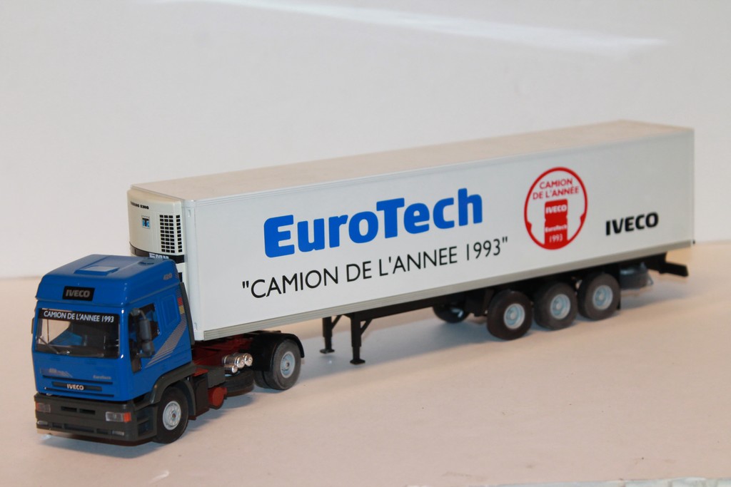 IVECO EUROTECH "CAMION DE L'ANNEE 1993" LBS 1/43°