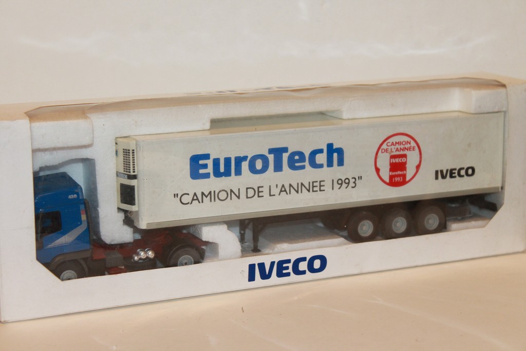 IVECO EUROTECH "CAMION DE L'ANNEE 1993" LBS 1/43°