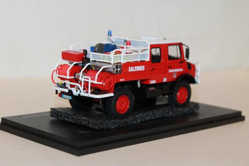 MERCEDES-BENZ UNIMOG 1550 DOUBLE CABINE CCF BBA SDIS 83