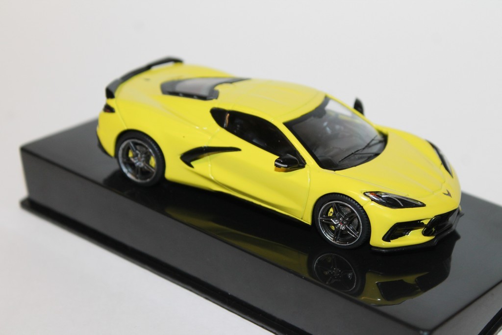 CHEVROLET CORVETTE STINGRAY C8 JAUNE 2020 IXO 1/43°