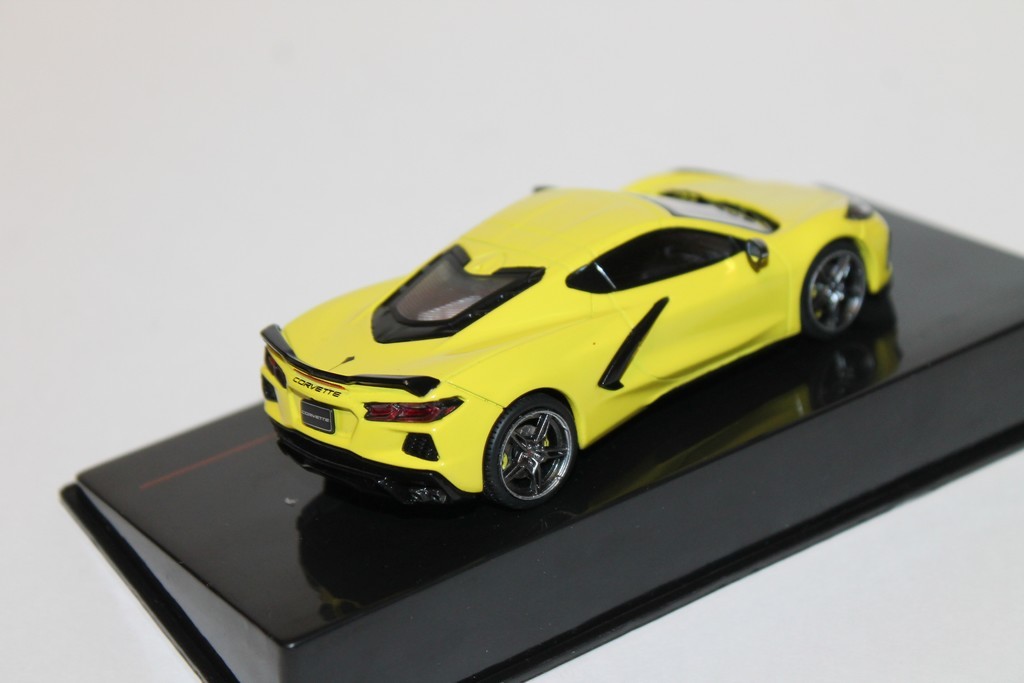 CHEVROLET CORVETTE STINGRAY C8 JAUNE 2020 IXO 1/43°
