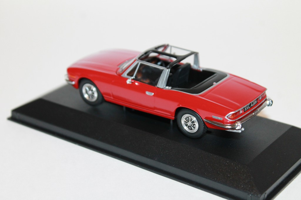 TRIUMPH STAG MK1 SIGNAL RED 1970 CORGI 1/43°