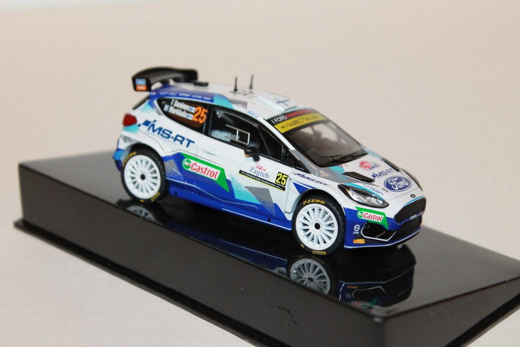 FORD FIESTA R5 MKII #25 T.SUNINEN - M.MARKKULA RALLY CROATIA 2021 IXO 1/43°