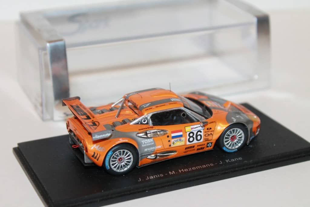 SPYKER C8 SPYDER GT2R N°86 24H LM 2007 SPARK 1/43°
