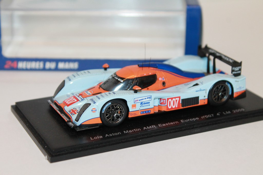 ASTON MARTIN LOLA AMR EASTERN EUROPE N°007 4TH 24H LM 2009 SPARK 1/43°