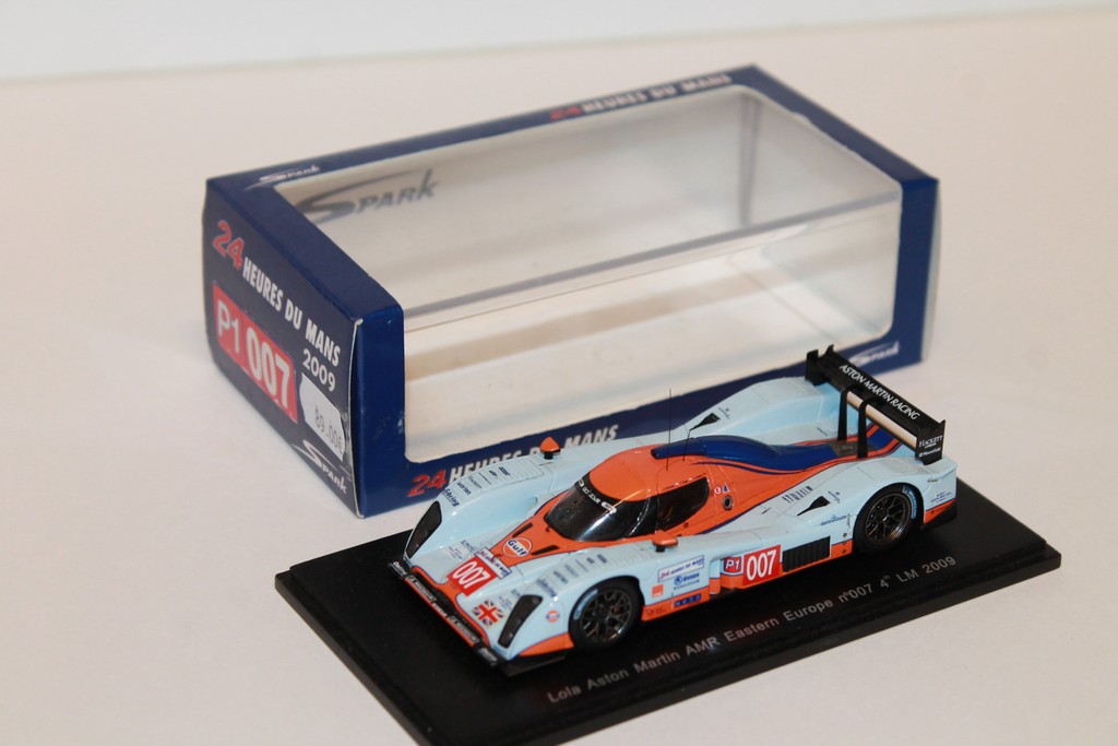 ASTON MARTIN LOLA AMR EASTERN EUROPE N°007 4TH 24H LM 2009 SPARK 1/43°