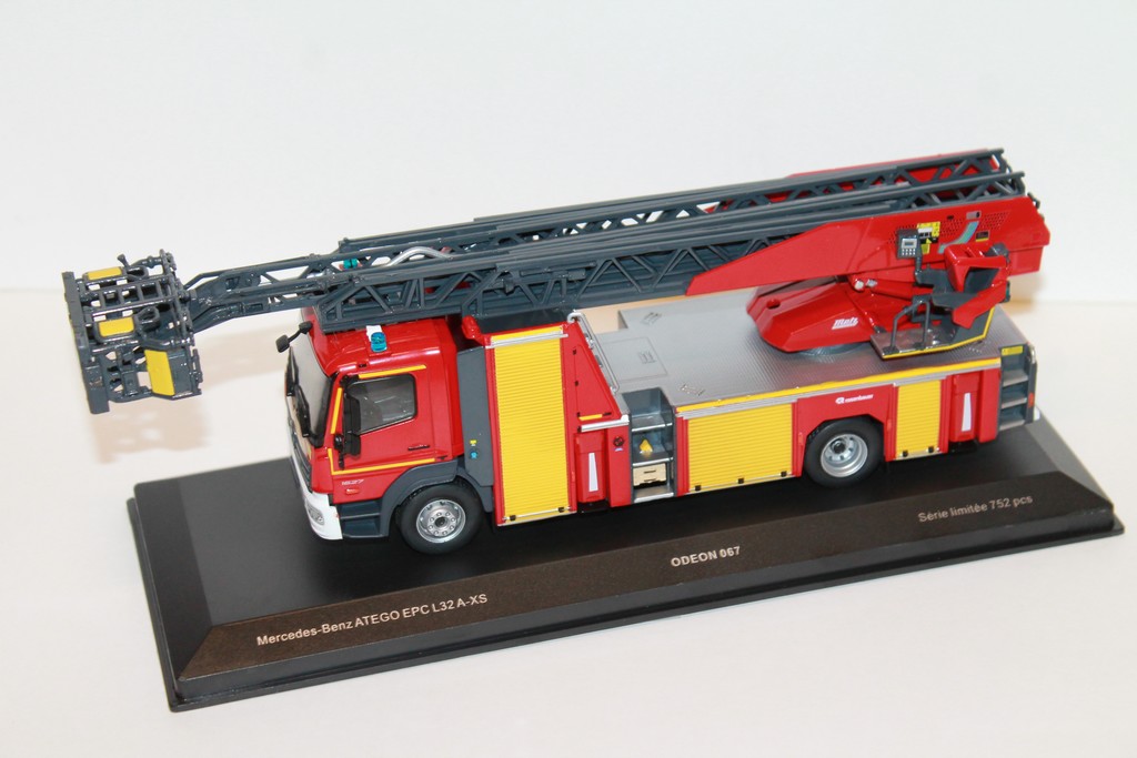 MERCEDES ATEGO EPC L32 GRANDE ECHELLE ODEON 1/43°