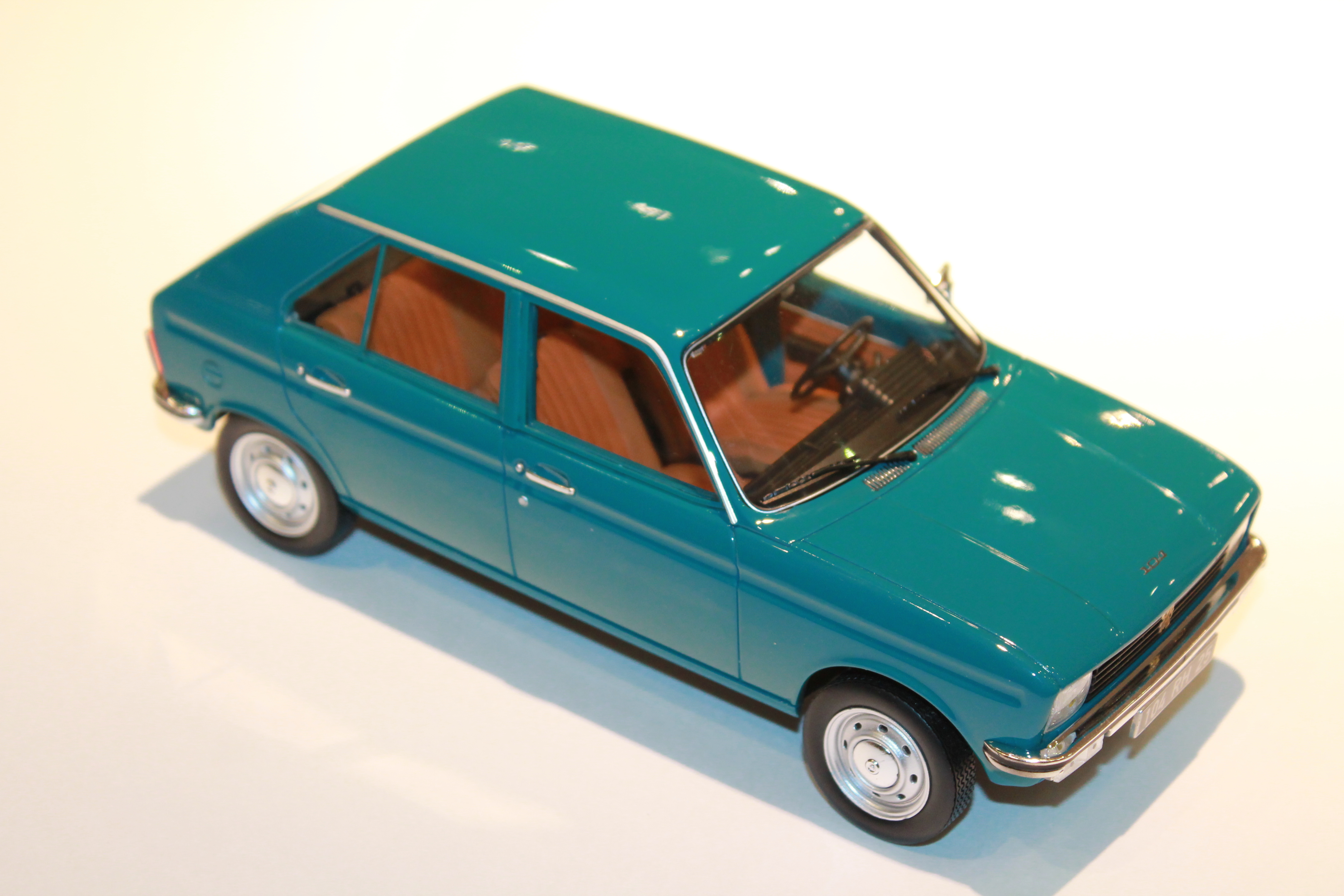 PEUGEOT 104 GL BLEU REGENCE 1977 NOREV 1/18°