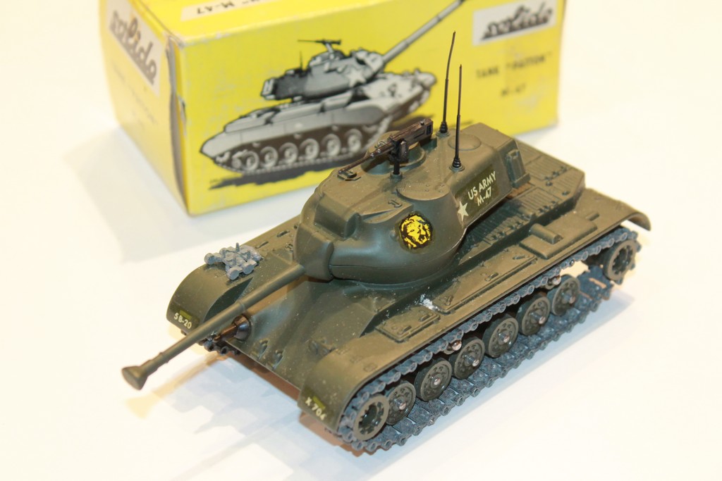 TANK "PATTON" M-47 1950 SOLIDO 1/43°