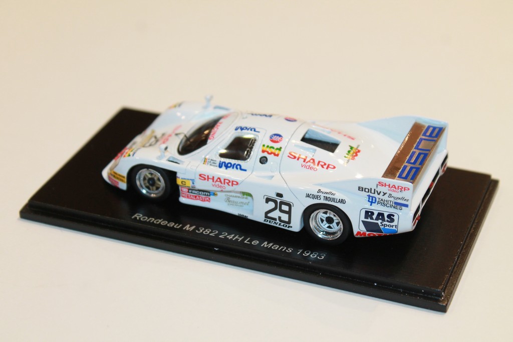 RONDEAU M 382 24H LE MANS 1983 SPARK 1/43°