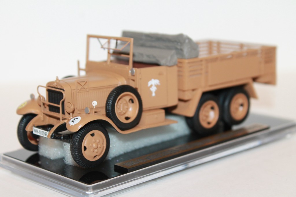 MERCEDES G3A KFZ70 1930 AFRIKA CORPS ESVAL 1/43°