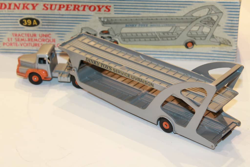 Dinky Toys France - Porte-Auto Boilot Pétolat - Camion De Collection Vintage