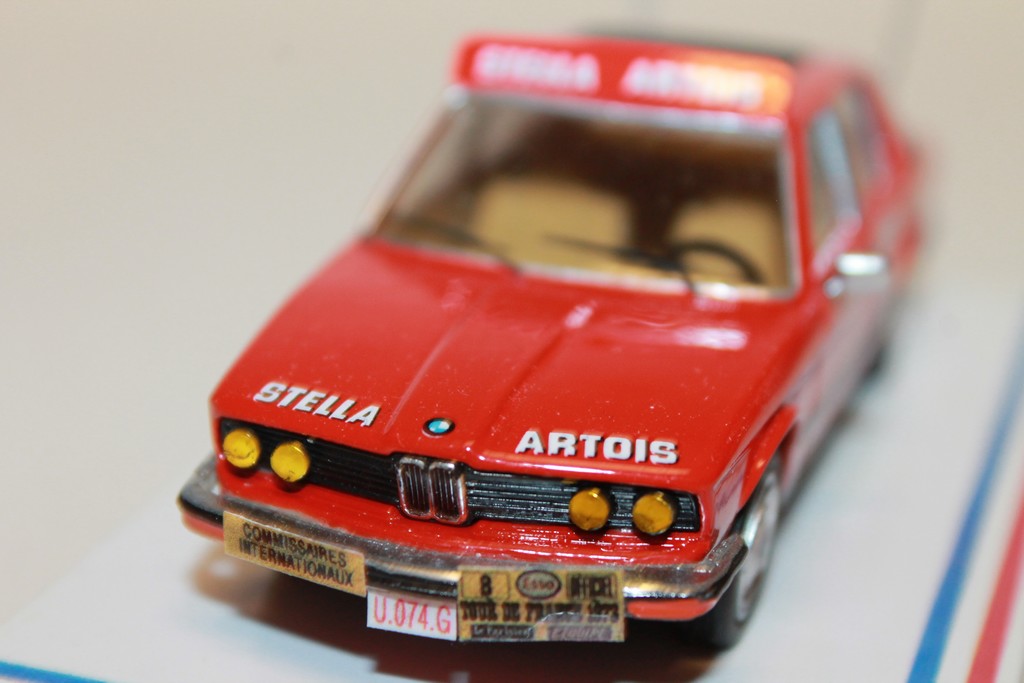 BMW 520 STELLA ARTOIS COMMISSAIRES INTERNATIONAUX TDF 1973