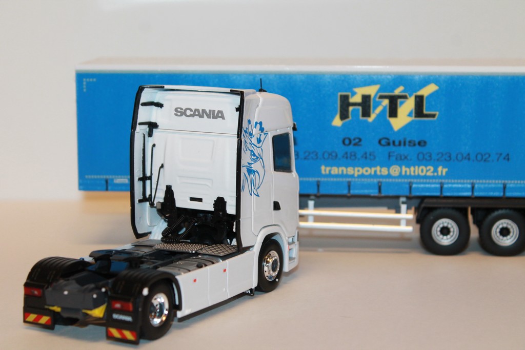 SCANIA S500 REMORQUE TAUTLINER TRANSPORT "HTL"