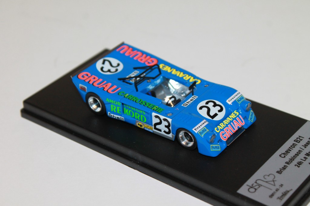 CHEVRON B21 N°23 LM1972 TROFEU 1/43°