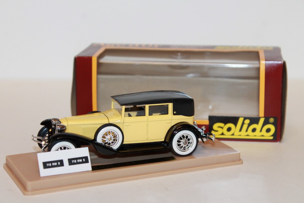 CORD L29 YELLOW 1929 SOLIDO 1/43°