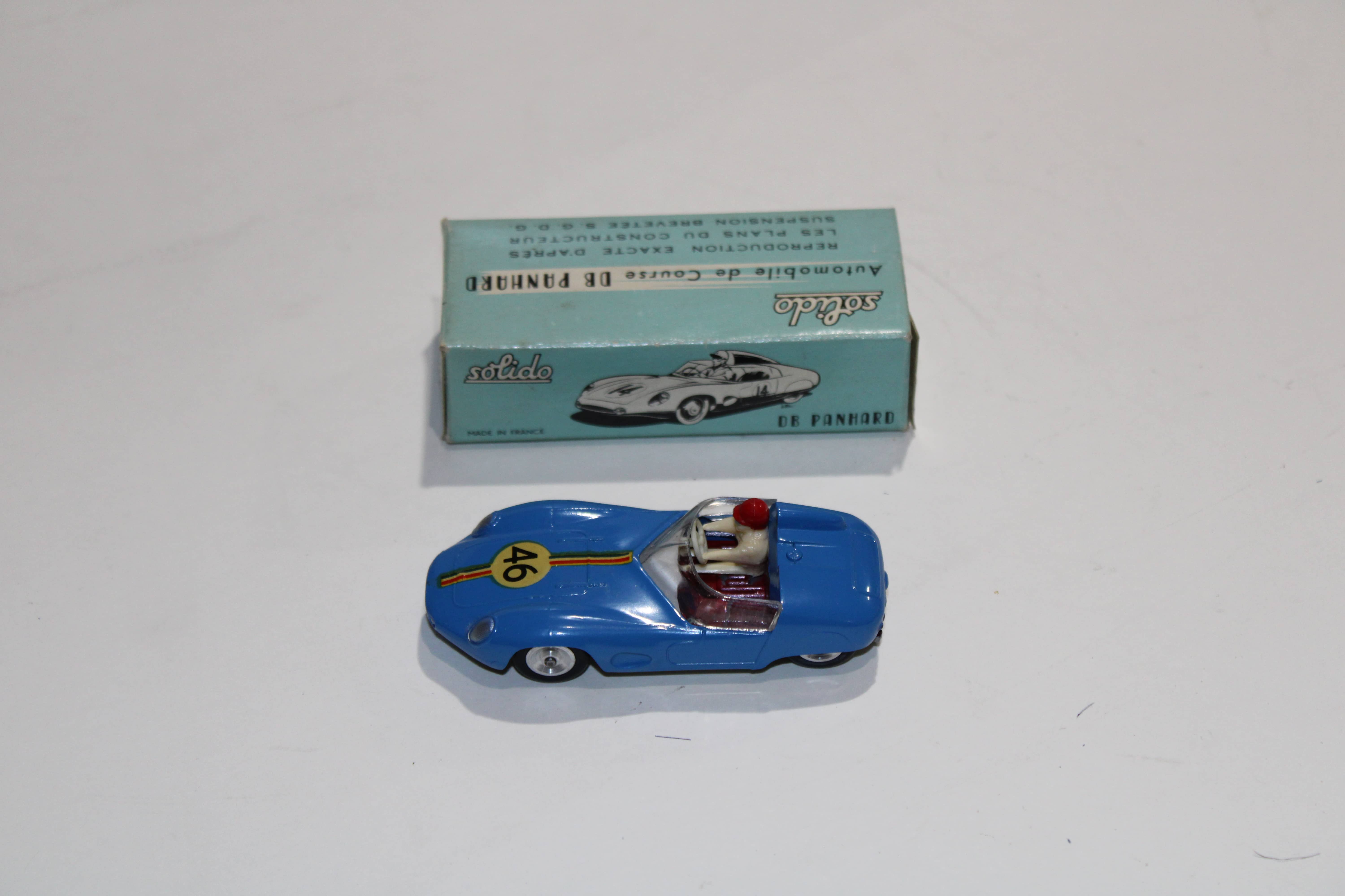 Miniature Solido Panhard DB Le Mans 1/43, Couleur Rare, Très Bon état