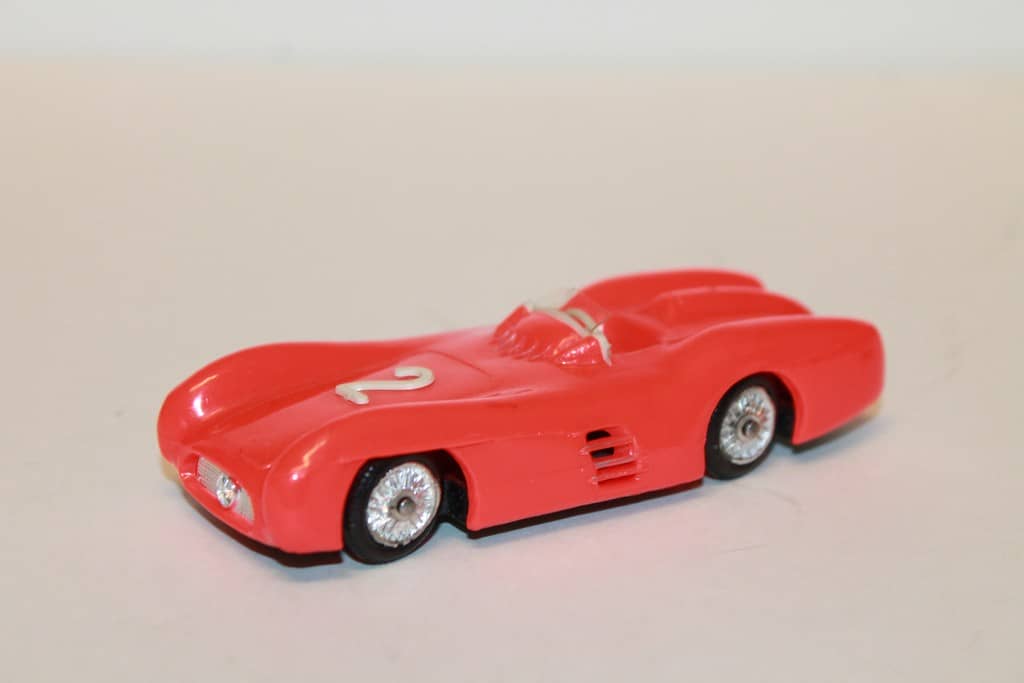 NOREV PLAST 12 Echelle 1/43 | MERCEDES BENZ COMPETITION KARL KLING GP DE LA SUEDE'55 CHROMED