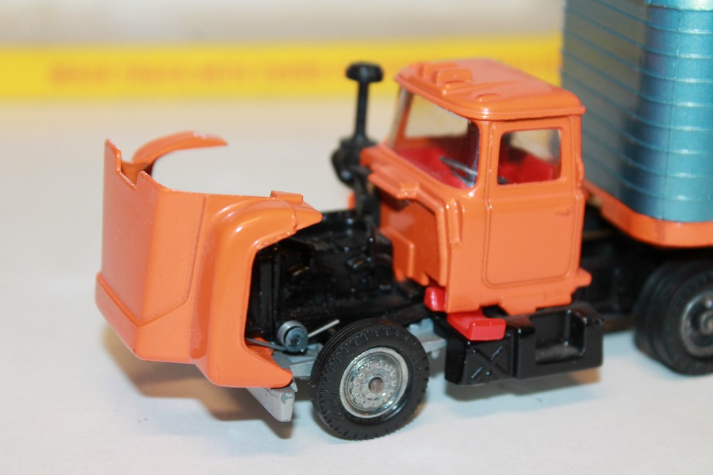 CAMION MACK AVEC REMORQUE TRANSCONTINENTALE CORGI 1/43°