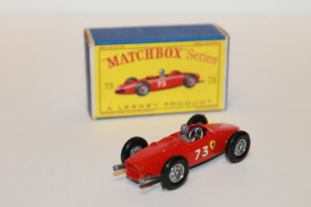 FERRARI F1 N°73 MATCHBOX 1/64°