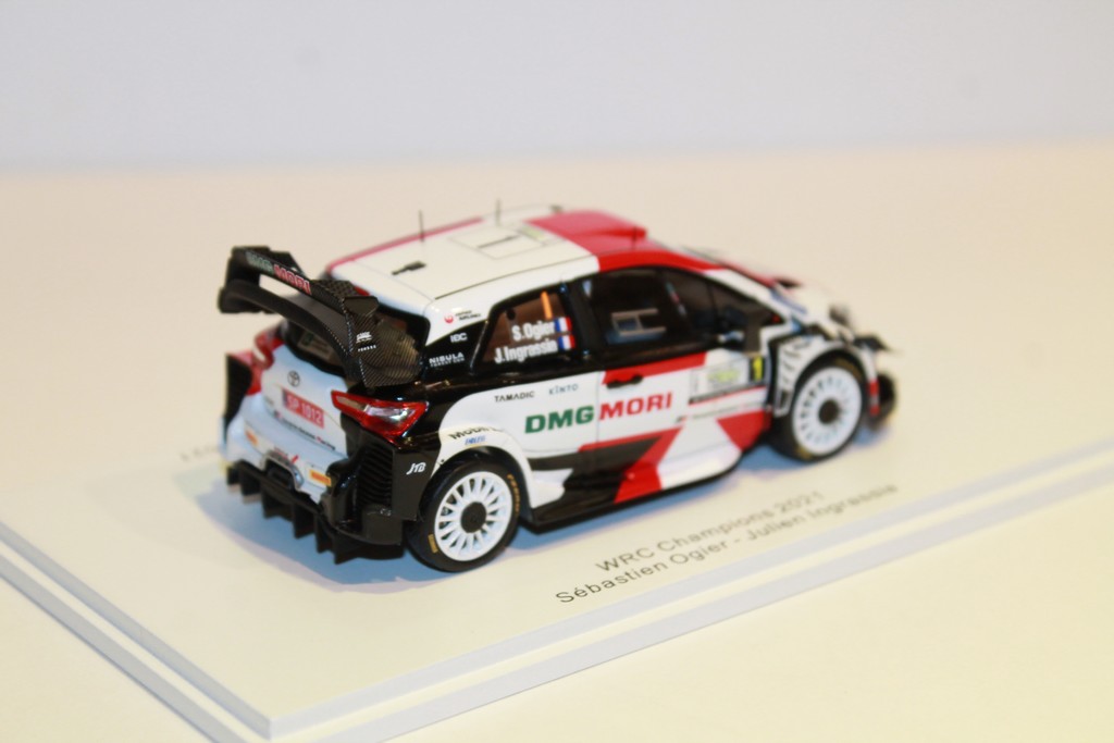 TOYOTA YARIS WRC N°1 VAINQUEUR RALLY MONZA 2021 SPARK 1/43°