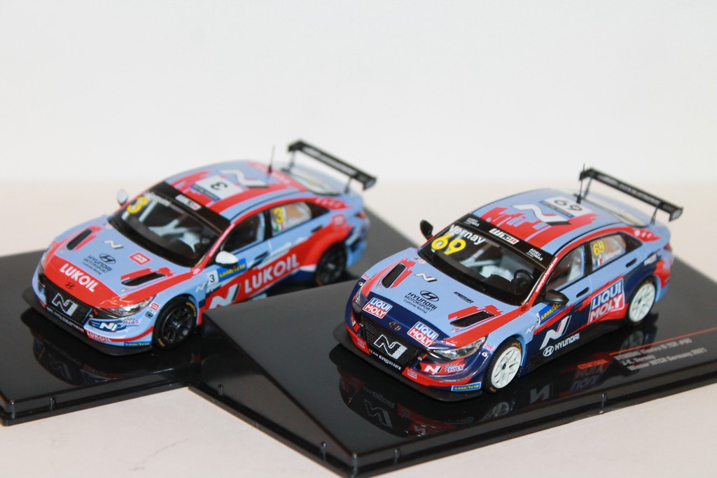 HYUNDAI ELANDRA N TCR N°69 VAINQUEUR WTRC GERMANY 2021 IXO 1/43°