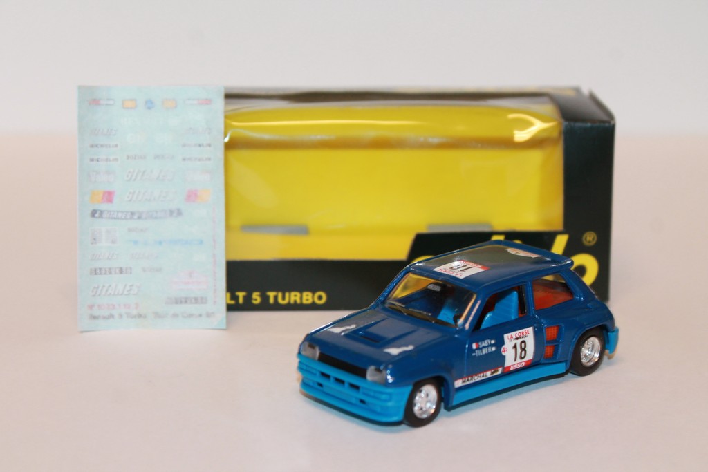 RENAULT 5 TURBO N°18 SOLIDO 1/43°