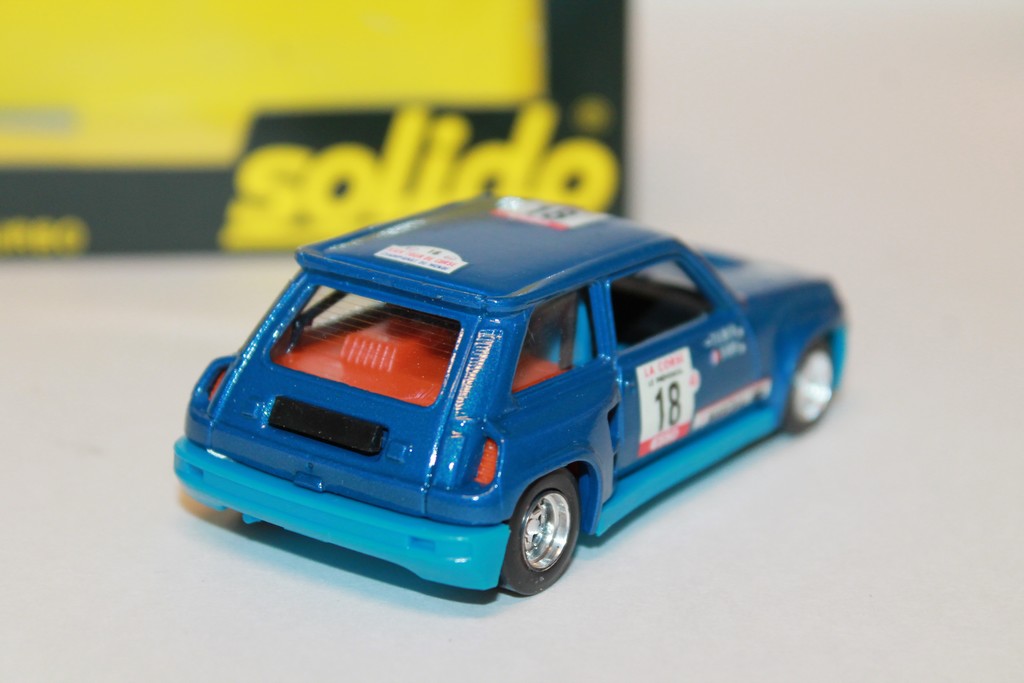 RENAULT 5 TURBO N°18 SOLIDO 1/43°